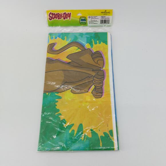 Hallmark NIP Scooby Doo Cartoon Tablecloth Party 54x102 - Picture 8 of 11